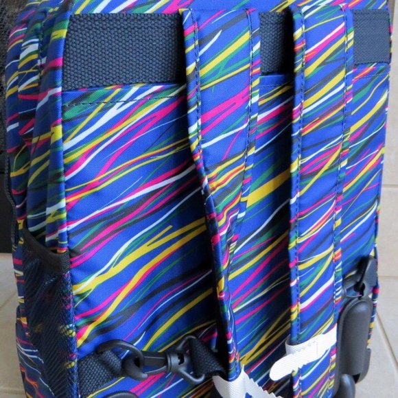 New Kipling Sanaa Wheeled Backpack w Furry Monkey - Picture 4 of 8